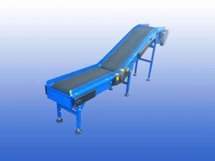 Opvoerband schuin gebruikt 35 cm uitvoerhoogte 1.2 meter, Doe-het-zelf en Verbouw, Overige Doe-het-zelf en Verbouw, Gebruikt, Ophalen of Verzenden