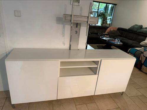 Tv kast Ikea Besta, Huis en Inrichting, Kasten | Televisiemeubels, Zo goed als nieuw, Minder dan 100 cm, 150 tot 200 cm, 25 tot 50 cm