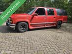 Chevrolet Suburban V8 grijs kenteken lpg!, Auto's, Bestelauto's, Lederen bekleding, Gebruikt, Leder, Bedrijf