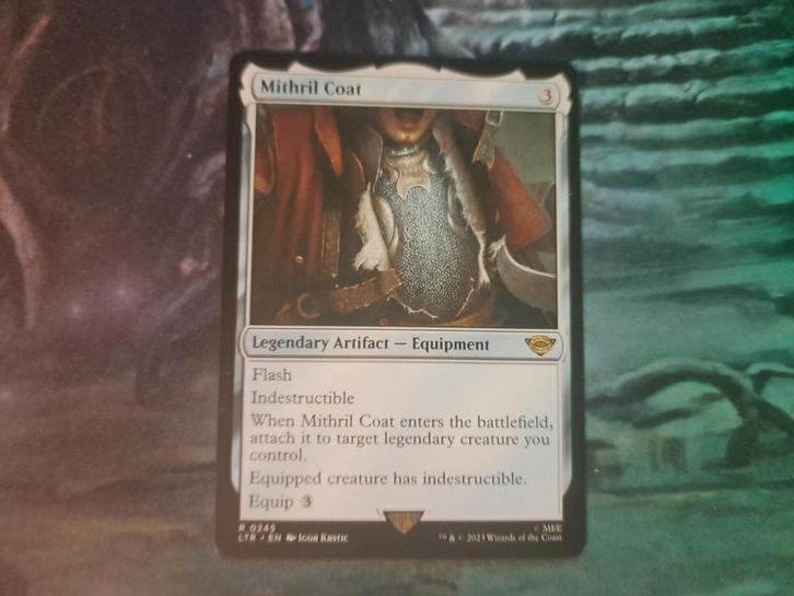 Mithril Coat, Hobby en Vrije tijd, Verzamelkaartspellen | Magic the Gathering, Zo goed als nieuw, Ophalen of Verzenden