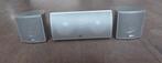 Chique Aluminium Luidsprekerset CANTON (Center/Surround), Ophalen of Verzenden, Zo goed als nieuw, 60 tot 120 watt, Overige merken