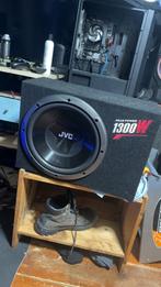 Subhoofer jvc 1300 watt, Auto diversen, Ophalen of Verzenden, Zo goed als nieuw