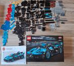 Lego Technic 42162 Bugatti Bolide Agile Blue, Ophalen of Verzenden, Zo goed als nieuw, Complete set, Lego