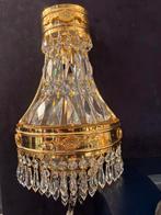 Showroom modeel wandlamp kristal koper 45 hoog 26cm breedte, Huis en Inrichting, Lampen | Wandlampen, Ophalen of Verzenden, Nieuw