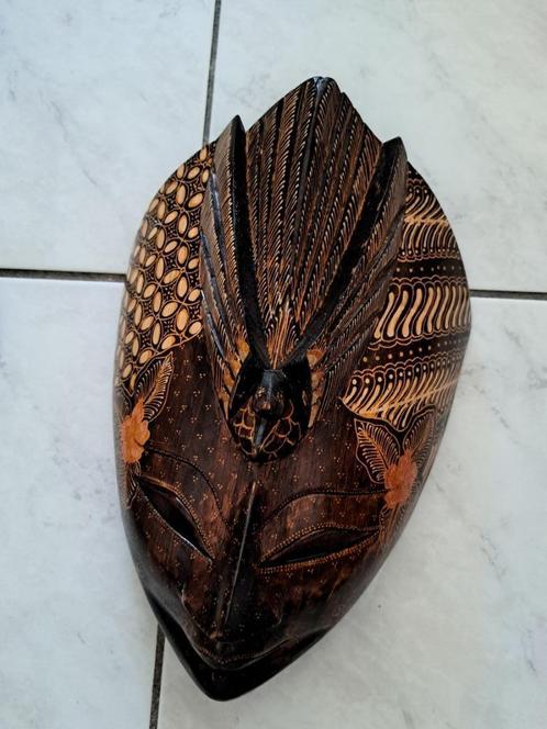 mooie Bali maskers van hout, Huis en Inrichting, Woonaccessoires | Overige, Zo goed als nieuw, Ophalen