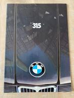 Brochure BMW E21 315 1981, Ophalen of Verzenden, Zo goed als nieuw, BMW