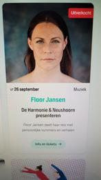 Floor Jansen, show Strijdlust. Harmonie Leeuwarden op 26 sep, Tickets en Kaartjes, Twee personen, September, Hard Rock of Metal