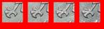 Ⰶ NOT COMMUNIST 4 COINS: GERMANY 5 MARKS 1975F PUBLISHED, Postzegels en Munten, Munten | Europa | Niet-Euromunten, Verzenden, Duitsland