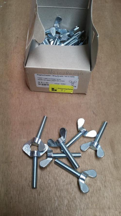 Vleugelschroef 8x40 din316, Doe-het-zelf en Verbouw, Rolluiken, Nieuw, Minder dan 100 cm, Minder dan 100 cm, Ophalen of Verzenden