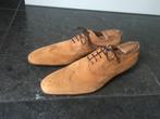 Linea due italiaanse suede brogues cognac 42,5 NIEUW, Linea Due, Bruin, Nieuw, Ophalen of Verzenden