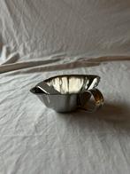 Vintage Franse RVS juskom – inox retro / bistro sauskom, Huis en Inrichting, Keuken | Servies, Ophalen, Overige materialen, Overige stijlen