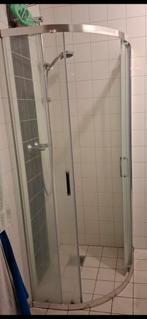 Douchecabine schuif/roldeuren 80 cm voor kleinere ruimtes, Ophalen, Gebruikt