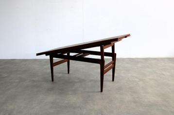 vintage salontafel | eettafel | jaren 60 | Kai Kristiansen | beschikbaar voor biedingen