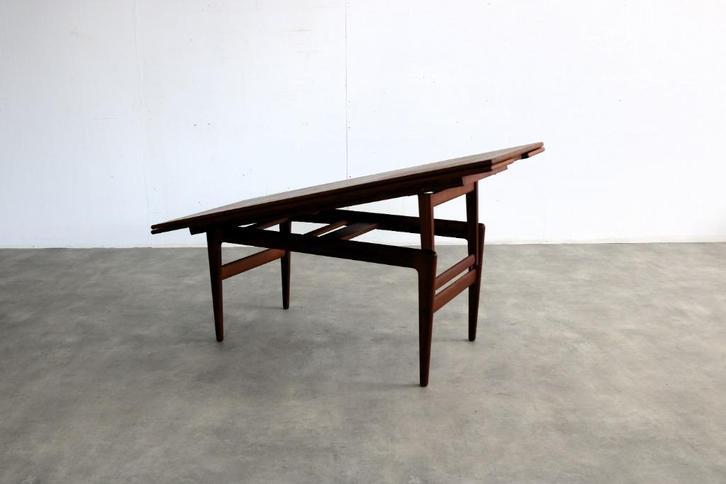 vintage salontafel | eettafel | jaren 60 | Kai Kristiansen |, Huis en Inrichting, Tafels | Eettafels, Gebruikt, 50 tot 100 cm