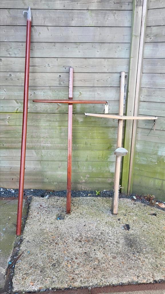 2 boot mast bootmast en pikhaak, Watersport en Boten, Accessoires en Onderhoud, Gebruikt, Overige typen, Ophalen