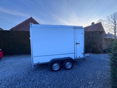Easyline P202 tandemasser gesloten aanhanger 2024, Auto diversen, Aanhangers en Bagagewagens, Zo goed als nieuw, Ophalen