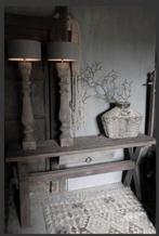 Sidetable Hoffz, Huis en Inrichting, Tafels | Sidetables, Ophalen, 150 tot 200 cm, Overige houtsoorten, Landelijk