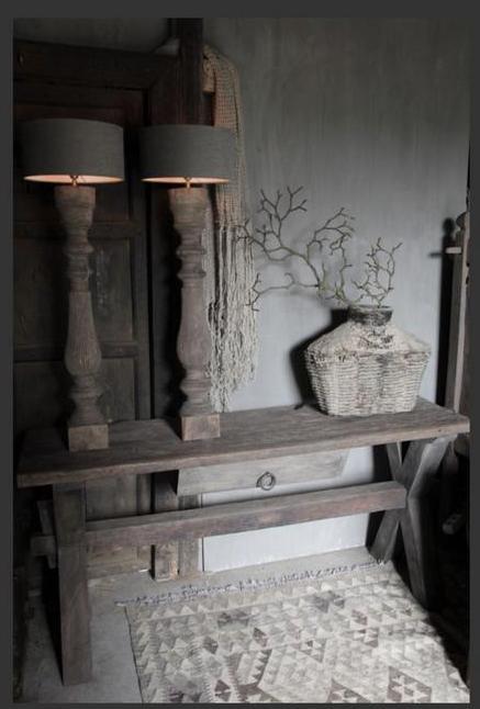 Sidetable Hoffz, Huis en Inrichting, Tafels | Sidetables, Zo goed als nieuw, 25 tot 50 cm, 150 tot 200 cm, Rechthoekig, Overige houtsoorten