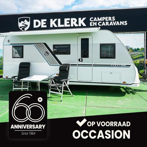 Knaus SPORT 500 KD E-POWER (bj 2022), Caravans en Kamperen, Caravans, Bedrijf, tot en met 4, 1000 - 1250 kg, Knaus, 7 tot 8 meter