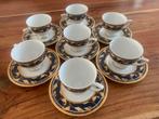 Mooi setje 7x Kop en schotels goldplated Heinrich Winterling, Huis en Inrichting, Keuken | Servies, Ophalen of Verzenden, Zo goed als nieuw
