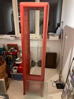Glazen vitrinekast, Huis en Inrichting, Ophalen, Gebruikt, 50 tot 100 cm, Glas