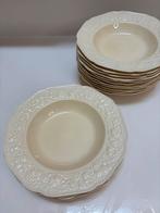 Antiek Crown Ducal Florentine soep-pasta diepe borden 16 st, Ophalen of Verzenden