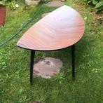 Ikea blad tafel houtlook zwarte poten, Huis en Inrichting, Tafels | Bijzettafels, Ophalen