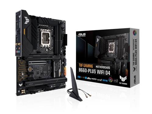 ASUS TUF GAMING MOTHERBOARD B660-PLUS WIFI D4, Computers en Software, Moederborden, Nieuw, Intel, DDR4, Ophalen of Verzenden