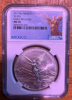 Zilveren zeldzame Libertad 1 oz 2017 MS70 Early Release, Ophalen of Verzenden, Noord-Amerika, Losse munt, Zilver