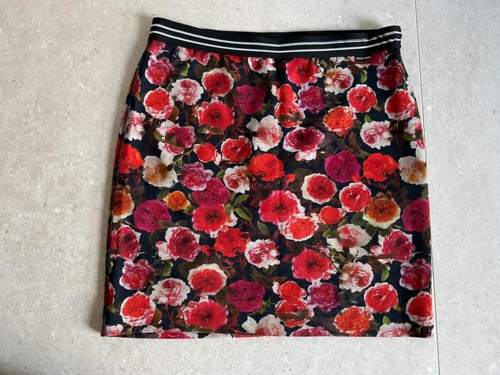 Marccain fleurig rokje maat 42 Marc Cain, Kleding | Dames, Rokken, Gedragen, Maat 42/44 (L), Overige kleuren, Boven de knie, Ophalen of Verzenden