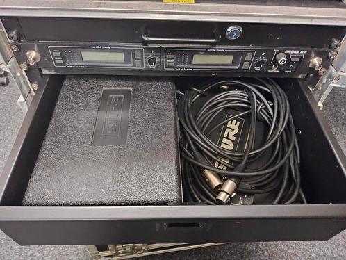 Shure U4D UHF draadloze microfoon set, Muziek en Instrumenten, Microfoons, Gebruikt, Zangmicrofoon, Draadloos, Ophalen