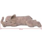 Knuffelbeest olifant XXL 95 cm, Verzenden