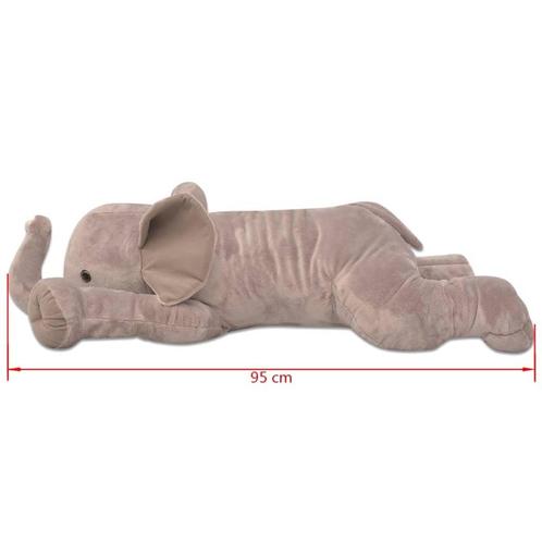 Knuffelbeest olifant XXL 95 cm, Kinderen en Baby's, Kinderspulletjes, Verzenden