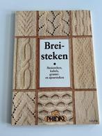 Brei steken, basissteken, kabels, graniet- en ajoursteken, Ophalen of Verzenden, Zo goed als nieuw, Breien, Patroon of Boek