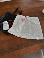 Loavies rok met pailletten - Maat M, Kleding | Dames, Rokken, Maat 38/40 (M), Wit, Nieuw, Ophalen of Verzenden