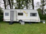 Knaus Sudwind 550 stapelbed met nieuwe voortent en luifel, Caravans en Kamperen, Dwarsbed, Treinzit, Particulier, Schokbreker
