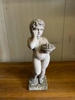 Tuinbeeld van jongetje, Tuin en Terras, Ophalen, Gebruikt