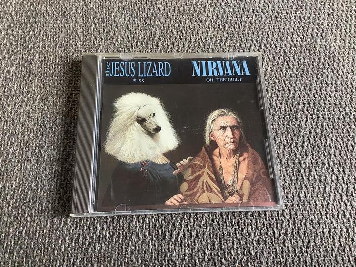 The Jesus Lizard/Nirvana-Puss/Oh The Guilt single, Cd's en Dvd's, Cd Singles, Gebruikt, Rock en Metal, Ophalen of Verzenden