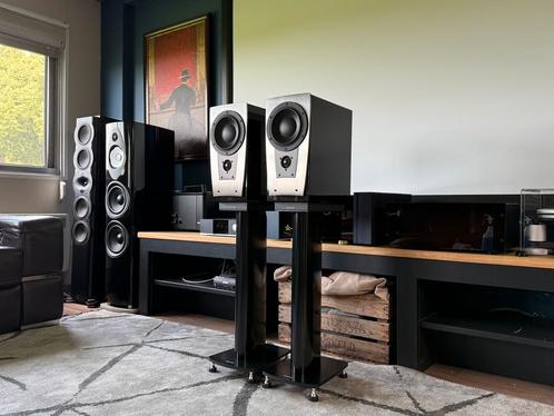 Dynaudio Contour S 1.4 Limited Edition+ Dynaudio Stand 6, Audio, Tv en Foto, Luidsprekers, Zo goed als nieuw, Front, Rear of Stereo speakers