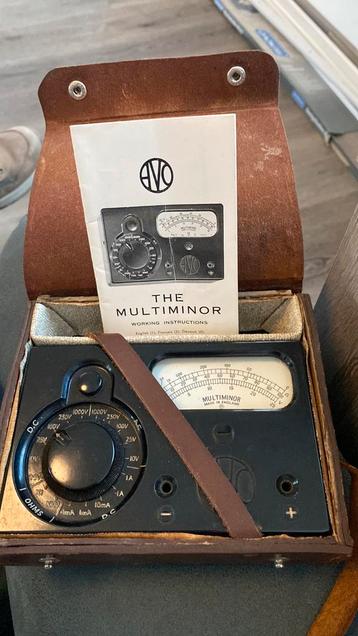 AVO antieke multimeter beschikbaar voor biedingen