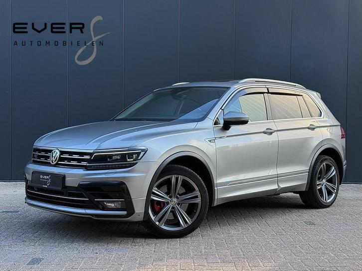 Volkswagen Tiguan 2.0 TSI 4Motion, R-Line, Highline, Pano/Da, Auto's, Volkswagen, Bedrijf, Te koop, Tiguan, 4x4, ABS, Achteruitrijcamera