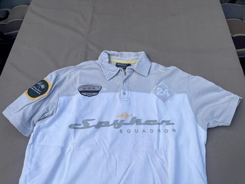 Heren polo van Spyker XXL / MC Gregor Spijker, Kleding | Heren, Polo's, Zo goed als nieuw, Overige maten, Wit, Verzenden