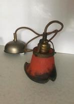 antiek Art de France hanglampje gesigneerd, Antiek en Kunst, Ophalen of Verzenden