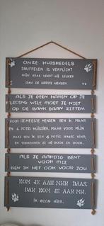Wandbord, Ophalen of Verzenden, Zo goed als nieuw