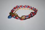 Armband met kumihimo gevlochten koord, Ophalen of Verzenden, Nieuw, Overige kleuren