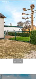 Stalen hekwerk 2x  152x100 cm, Tuin en Terras, Ophalen, Gebruikt, IJzer, Gaashekwerk