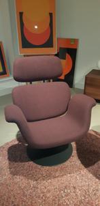 Artifort Tulip fauteuil F 545, 75 tot 100 cm, Stof, 75 tot 100 cm, Zo goed als nieuw