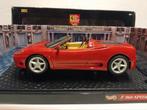 Ferrari Modena 360 Syder cabriolet rood Hot Wheels 1:18 KRD, Ophalen of Verzenden, Zo goed als nieuw, Auto, Hot Wheels
