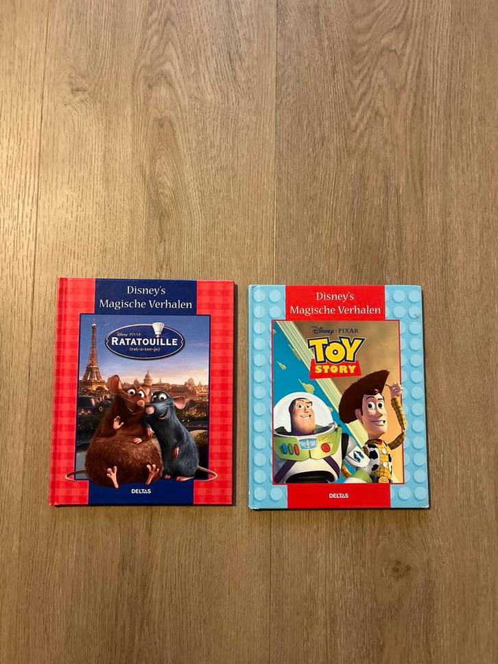 2x boeken disney magische verhalen toy story ratatouille, Boeken, Kinderboeken | Jeugd | onder 10 jaar, Zo goed als nieuw, Fictie algemeen