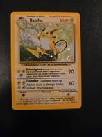 Raichu Base Set Pokemon Kaart, Hobby en Vrije tijd, Verzamelkaartspellen | Pokémon, Ophalen of Verzenden, Gebruikt, Losse kaart